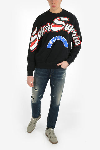Printed S-BAY-RADIO-PRINT Crew-Neck Sweatshirt