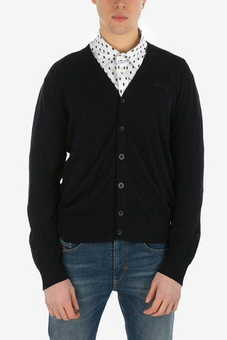 V-Neck Slim Fit K-MILOK Cardigan