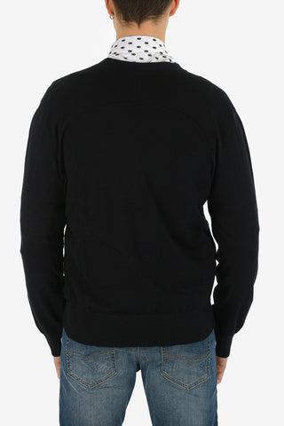 V-Neck Slim Fit K-MILOK Cardigan