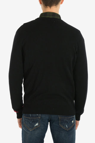 Maglia Girocollo K-COOL in Lana E Cashmere