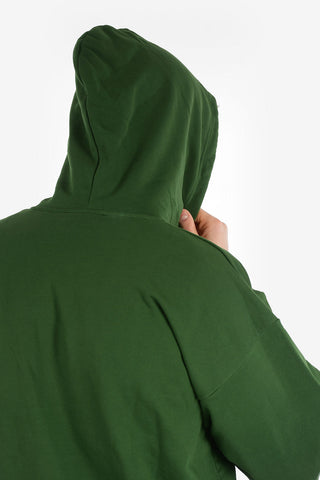 Logo-Embroidery Hooded S-DIVISION Sweatshirt
