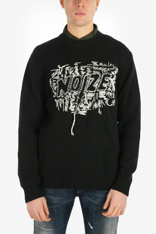 Embroidered K-PAXS Crew-Neck Sweater
