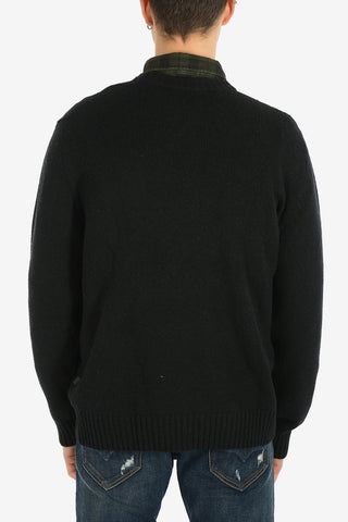 Embroidered K-PAXS Crew-Neck Sweater