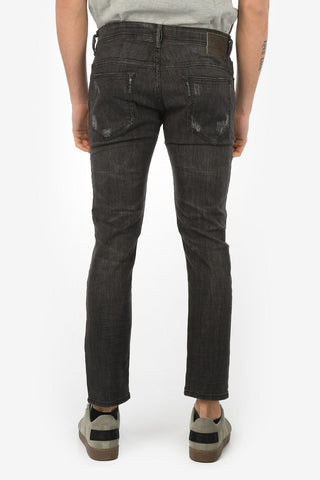 17cm Distressed THAVAR-XP Slim Fit Jeans L30