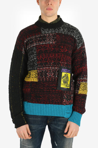Wool Blend K-LAMBRO Crew-Neck Sweater