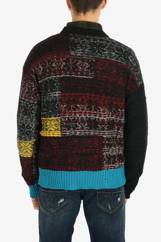 Wool Blend K-LAMBRO Crew-Neck Sweater