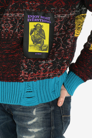 Wool Blend K-LAMBRO Crew-Neck Sweater