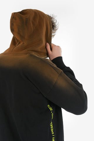 Hooded Tie dye effect S-ALBY-SUN Sweatshirt
