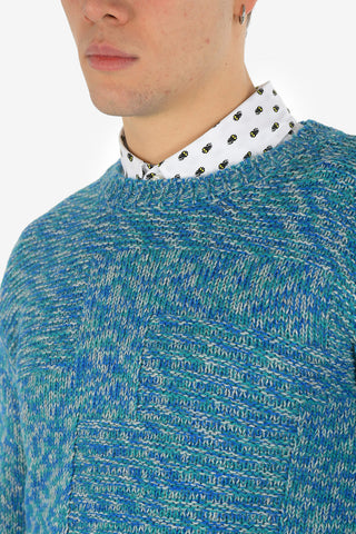 Crew-Neck K-LINKS Sweater