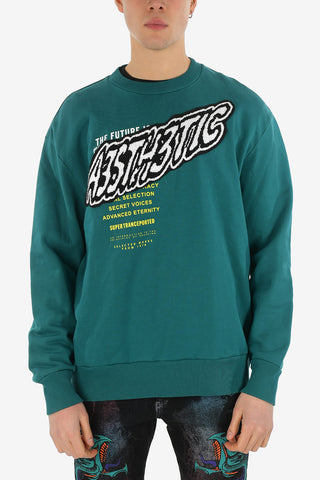 Embroidered S-BAY-YC Crew-Neck Sweatshirt