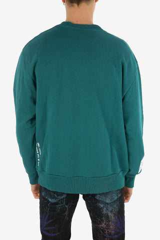 Embroidered S-BAY-YC Crew-Neck Sweatshirt