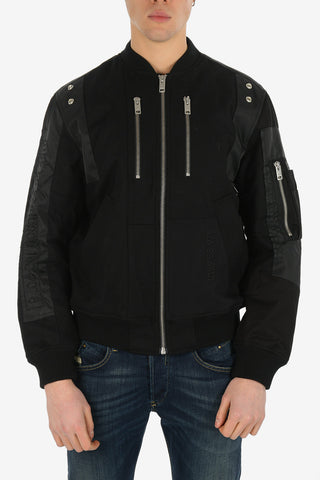 Wool W-GARBO Jacket with Zip Closure