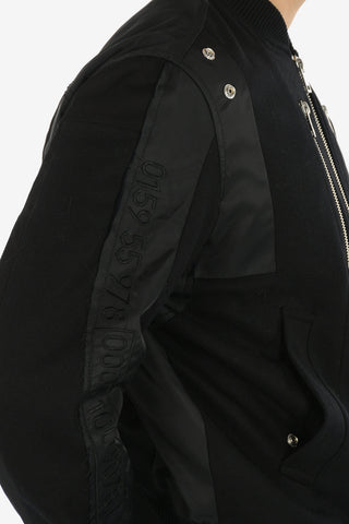 Wool W-GARBO Jacket with Zip Closure