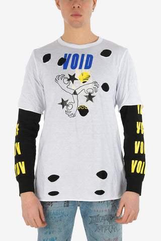 Distressed T-SHOOT-LAY T-shirt