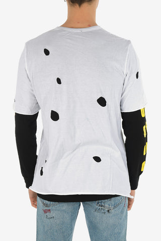Distressed T-SHOOT-LAY T-shirt