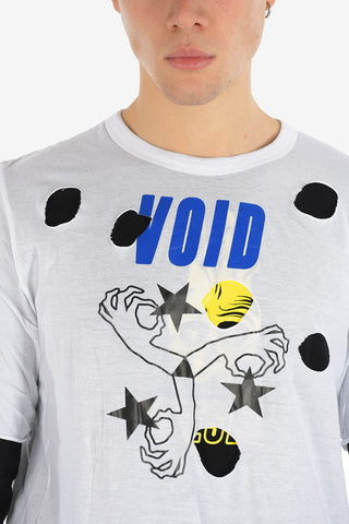 Distressed T-SHOOT-LAY T-shirt