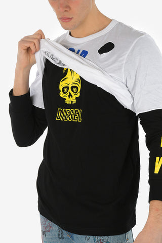 Distressed T-SHOOT-LAY T-shirt