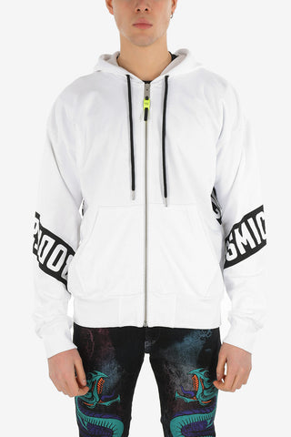 Felpa S-ALBY-ZIP-A1 con Cappuccio