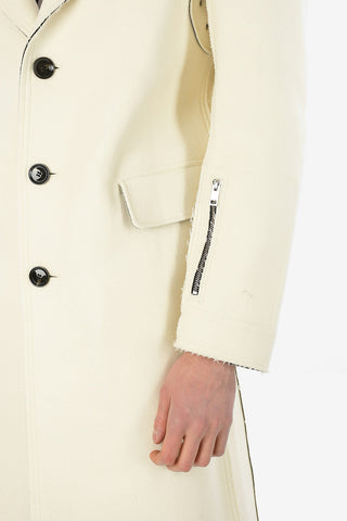 3-Button W-COLBERT OUTERWEAR Chesterfield Coat