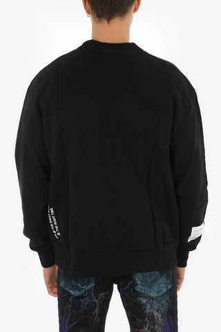 Embroidered S-BAY-YC Crew-Neck Sweatshirt