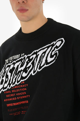 Embroidered S-BAY-YC Crew-Neck Sweatshirt