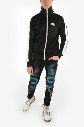 Turtleneck S-ELMAR Sweatshirt with Zip Closure