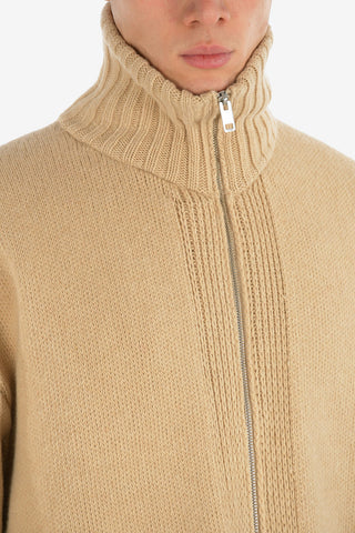 Vintage Effect Oversize K-ZAK Cardigan