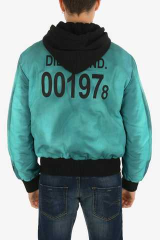 Hooded Tie Dye Effect J-FOREST Bomber