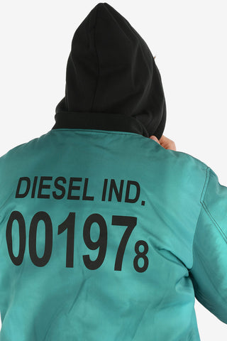 Hooded Tie Dye Effect J-FOREST Bomber