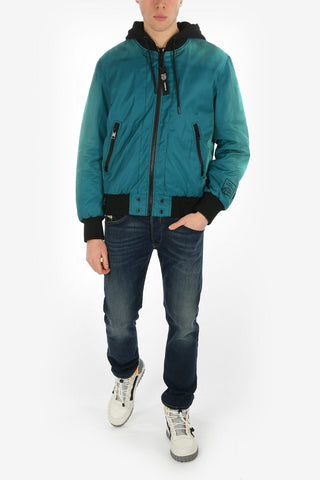 Hooded Tie Dye Effect J-FOREST Bomber
