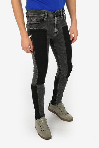 14cm Skinny Fit D-AMNY-BK-SP Jeans L30
