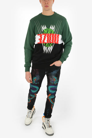 Printed S-GIR-CUT Sweatshirt
