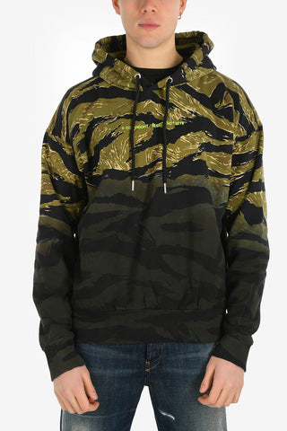 Hooded Printed S-ALBY-TIGERCAM Sweatshirt