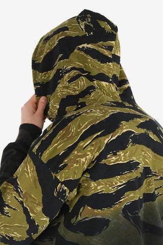 Hooded Printed S-ALBY-TIGERCAM Sweatshirt