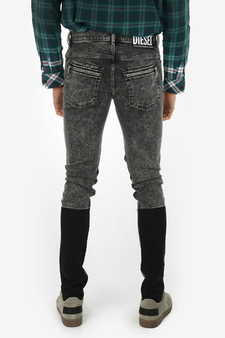 14cm Skinny Fit D-AMNY-BK-SP Jeans L34