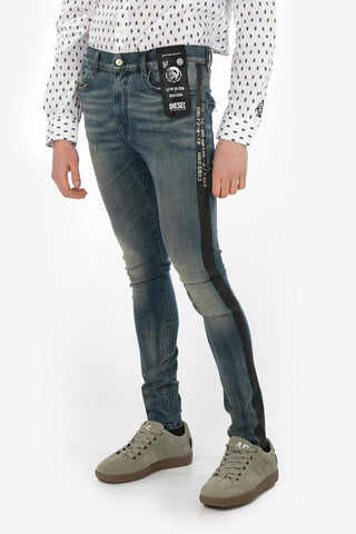 13cm Logo Side Band D-AMNY-SP Skinny Fit Jeans L32