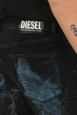 15cm Printed D-STRUKT-SY Jeans L30