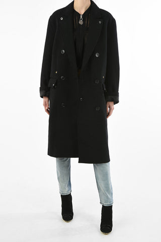 Wool W-MALIN double breasted Coat