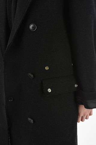 Wool W-MALIN double breasted Coat