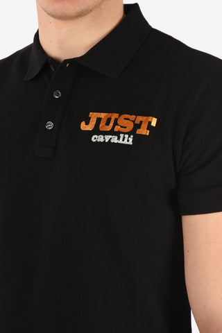 Polo 3 Bottoni con Logo Stampato