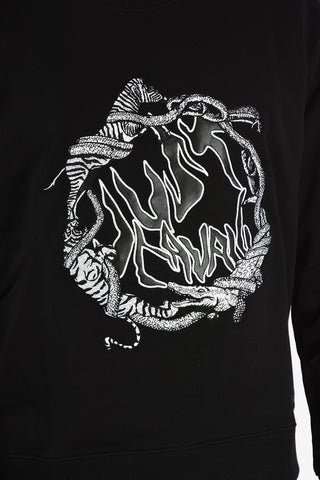 Embroidered Crewneck Sweatshirt