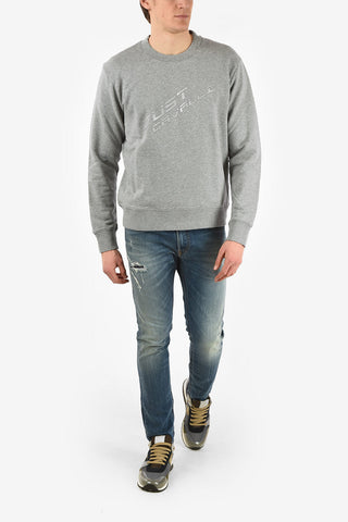 Printed Crewneck Sweatshirt