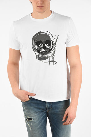 Skull Printed Crewneck T-shirt