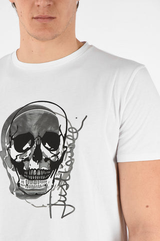 Skull Printed Crewneck T-shirt