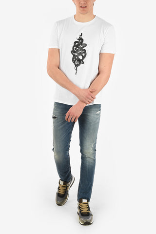 T-shirt Stampa Serpenti