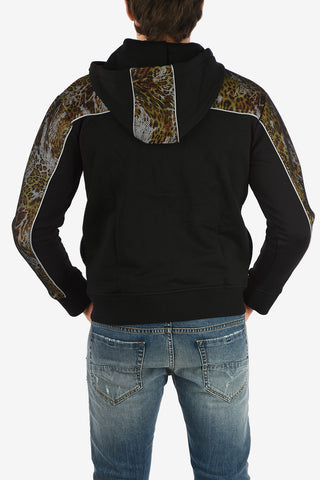 Animal Printed Full Zip Hoodie