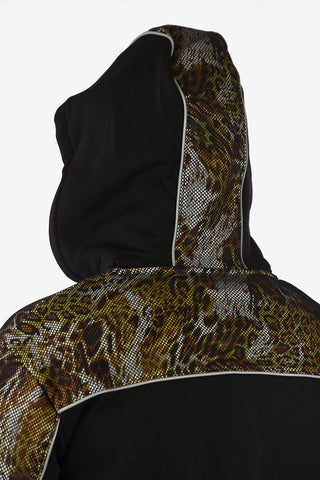 Animal Printed Full Zip Hoodie