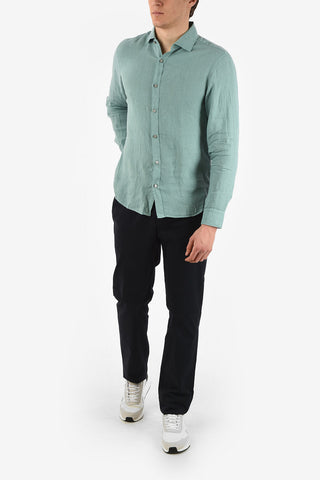 ZZEGNA Camicia SLIM FIT in Lino
