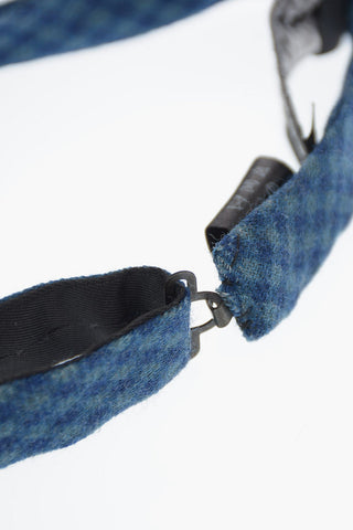 CC COLLECTION Wool Tartan bow tie