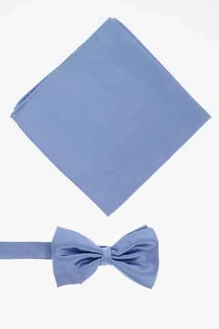 CC COLLECTION Silk Set Handkerchief and bow tie
